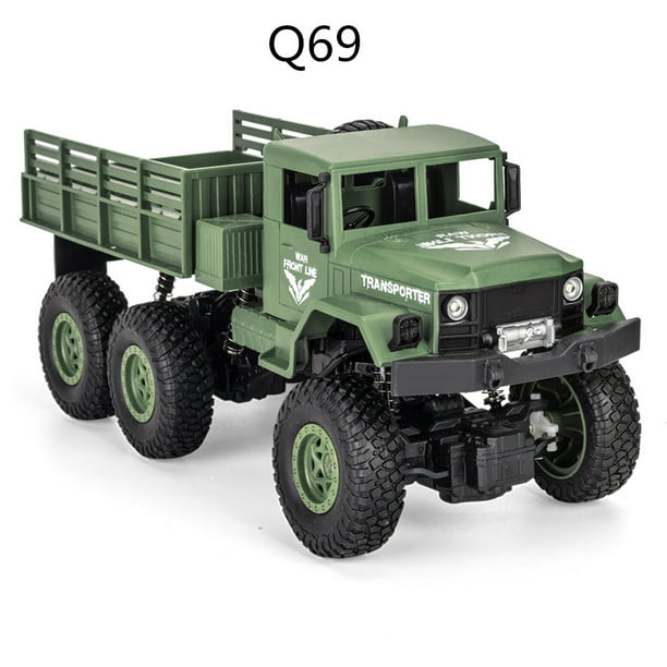 1:20 Scale Military Truck Model Car Vehicle with Lights & Sounds Kids Toy RTR